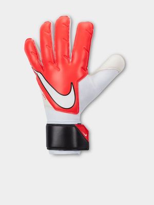 Nike Goalkeeper Grip3 Red/White Soccer Gloves