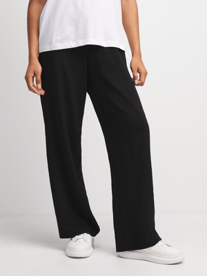 Women's Black Relaxed Pants