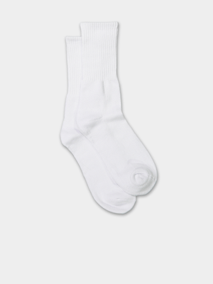 Men's Cotton On White Essential Socks