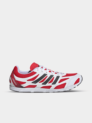 adidas Originals Men's Adizero PR White/Red/Black Sneaker