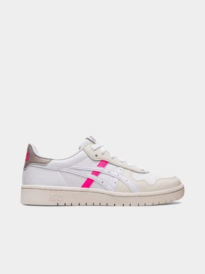 Women's Asics Japan S White/Pink Seaker