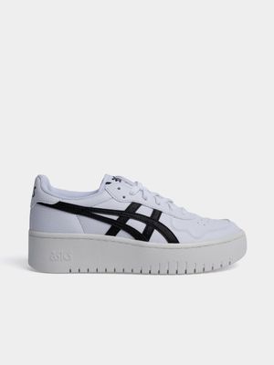 Women's Asics Japan S Platform White/Black Sneaker