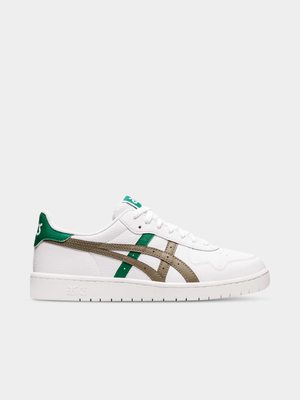 Mens Asics Japan S White/Green Sneaker