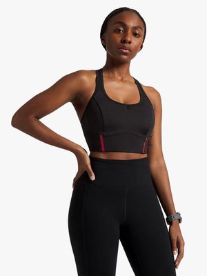 Women's TS Medium Impact Black Crop