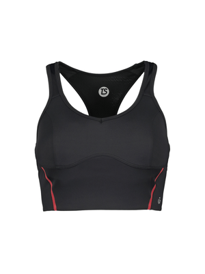 Womens Ts Medium Impact Black Sports Bra