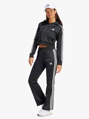 Womens adidas Glam Black Tracksuit