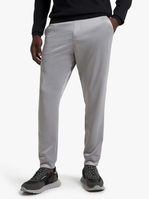 Men's Grey Melange Joggers