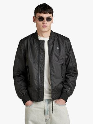 G-Star Men's Arris Unpadded Bomber Dark Black Jacket