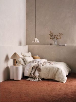 Linen House Klee Vanilla Duvet Cover Set