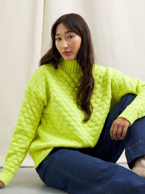 Women's Canvas 3D Stitch Jumper