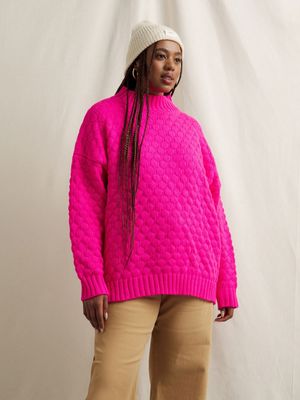 Women's Canvas 3D Stitch Jumper