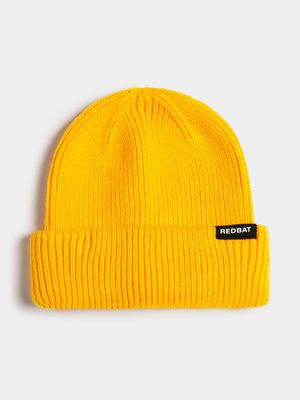 Redbat Unisex Micro Yellow Beanie