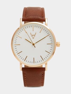 Men's Tan Watch