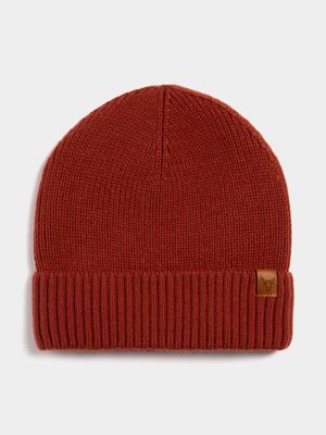 Men's Rust Basic Beanie