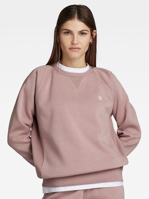 G-Star Women's Premium Core 2.0 Light Berry Sweat