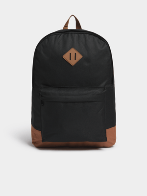 Jet Men's Black/Brown Backpack