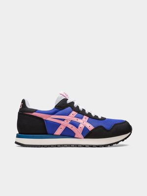 Women's Asics Tiger Runner II Navy/Pink Sneaker