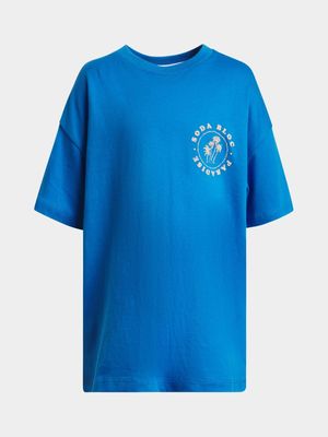 Younger Boys Oversized Crew Neck T-Shirt