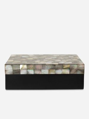 Mother of Pearl Parquet Box