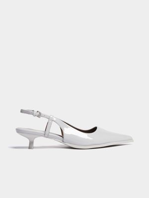 Silver shoes at foschini on sale