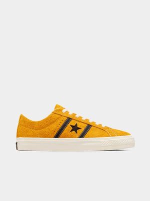 Converse Men's One Star Academy Pro Yellow Sneaker