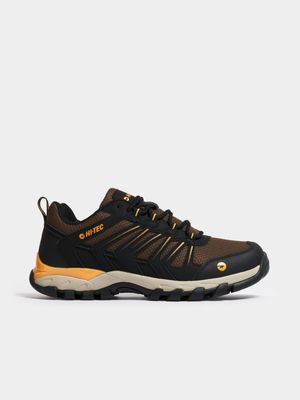 Mens Hi-tec Grand Paradiso Low Brown/Black Sneaker