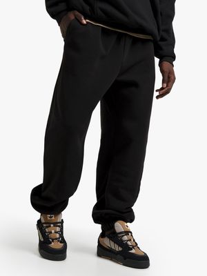 Men's Black Baggy Joggers