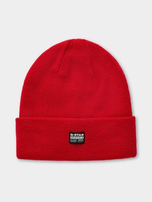 G-Star Men's Effo Long Red Beanie