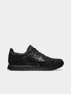 Mens Asics Tiger Runner II Black Sneaker