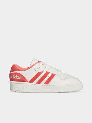 adidas Originals Men's Rivalry Low Cream/Pink Sneaker