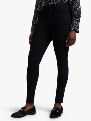 Women's Black Jeggings