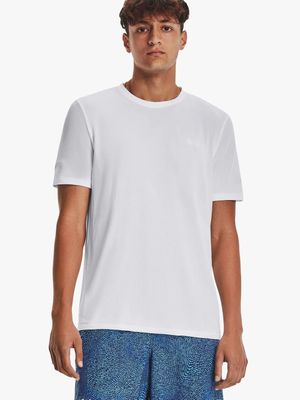 Men's Under Armour SEAMLESS STRIDE SS White Tee