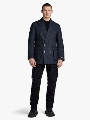 G-Star Men's GSRR Denim Blazer