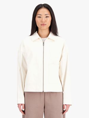 New Balance Women's Athletics Natural Jacket