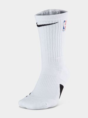 Nike Elite White Crew Socks