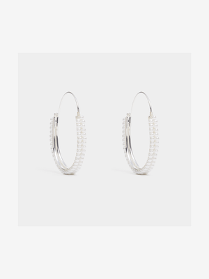 Delicate Pearl Drop Earrings