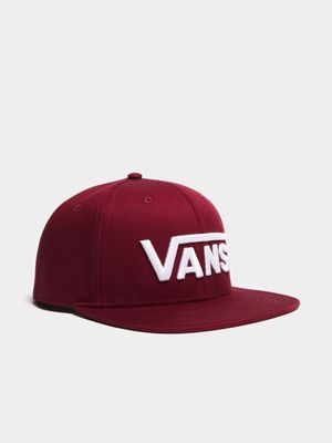 Mens Vans Classic Red Snapback Cap