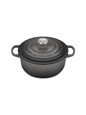 Le Creuset Signature Casserole Round Flint 26cm