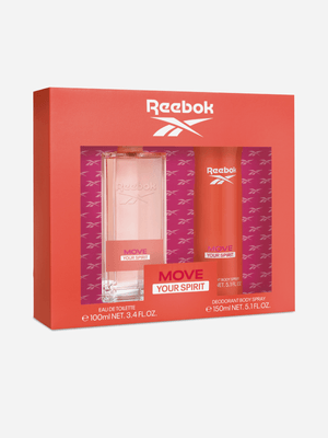 Reebok Move Your Spirit Eau de Toilette Gift Set