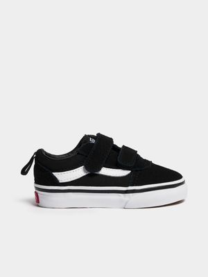 Junior Infant Vans Ward Black/White Sneakers