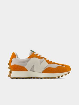 New Balance Men's 327 Orange Sneaker