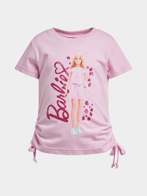 Jet Younger Girls Pink Barbie Top