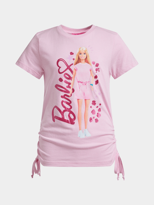 Jet Older Girls Pink Barbie T-Shirt