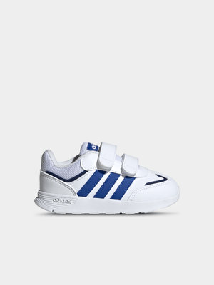 Junior Infant adidas Tensaur Switch White/Blu/Gum Shoes