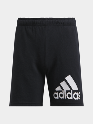 Boys adidas Big Logo Black Shorts