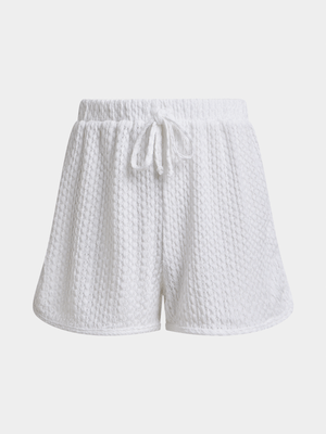 Jet Older Girls White Shorts