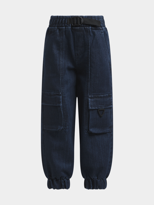 Jet Younger Boys Dark Blue Jogger Pant