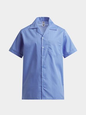 Jet Kids Blue Gladneck School Shirt