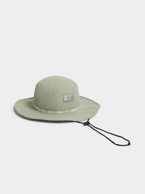 Jet Men's Khaki Floppy Bucket Hat