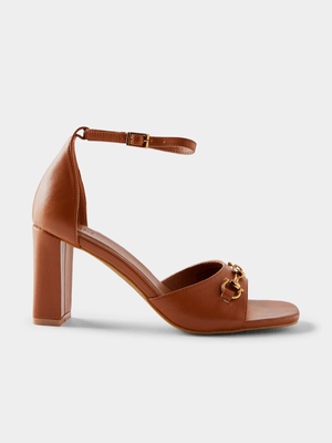 Women's Cotton On Brown Sabrina Block Heels